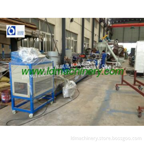 PE PP double stage granulator